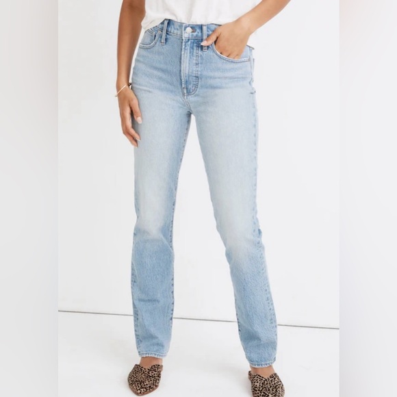 Madewell|The perfect Vintage Jean in Light wash Denim,size 25•••no distressing - Picture 2 of 16